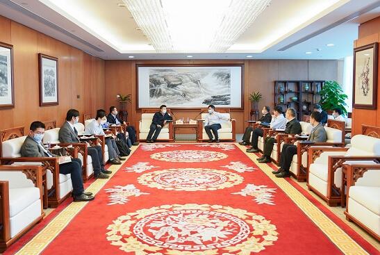 華能集團(tuán)有限公司總經(jīng)理、黨組副書記鄧建玲會見電力規(guī)劃設(shè)計總院院長杜忠明