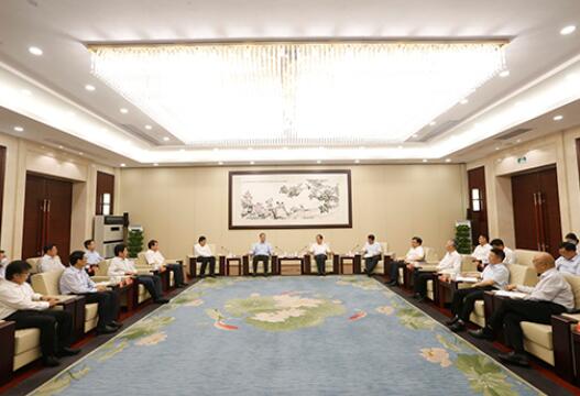國家電網(wǎng)董事長毛偉明與浙江省委書記車俊、省長袁家軍會談