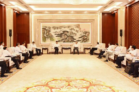 舒印彪拜會(huì)山東省委書記劉家義、省長李干杰