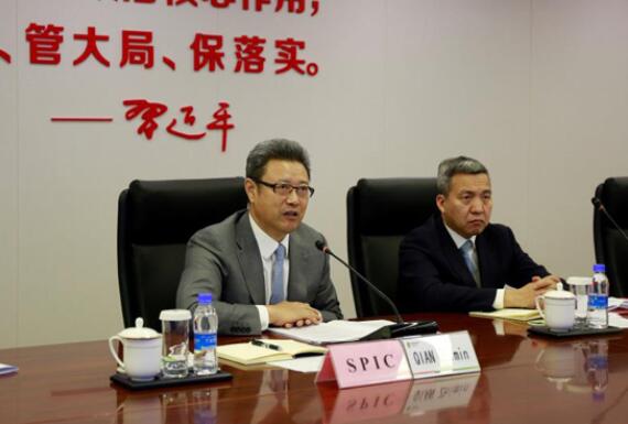 錢智民會(huì)見(jiàn)西門子總裁凱颯、西門子能源公司總裁布魯赫