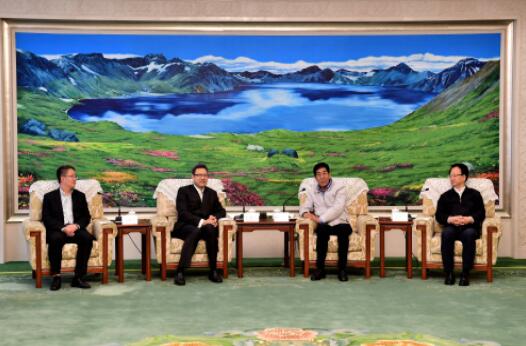 錢智民拜會(huì)吉林省委書記巴音朝魯、省長景俊海并調(diào)研吉電股份