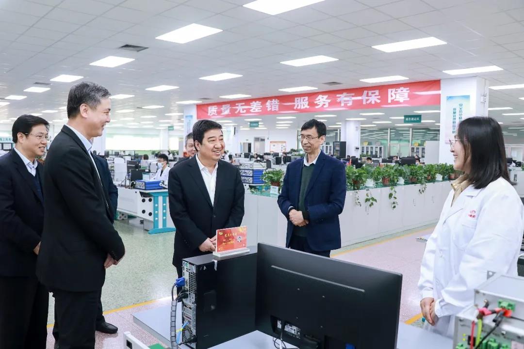 中國(guó)電氣裝備集團(tuán)董事長(zhǎng)調(diào)研平高許繼山東電工，提出要求…