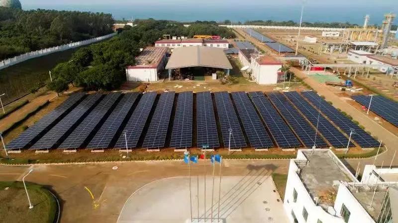 集風(fēng)光儲一體！中國海油潿洲油田群光伏電站正式投運