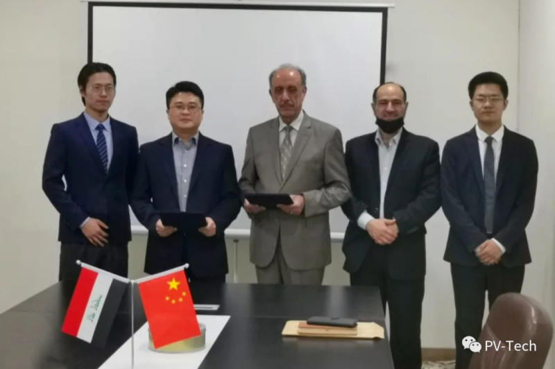 中國(guó)能建與伊拉克、越南簽署355MW光伏項(xiàng)目