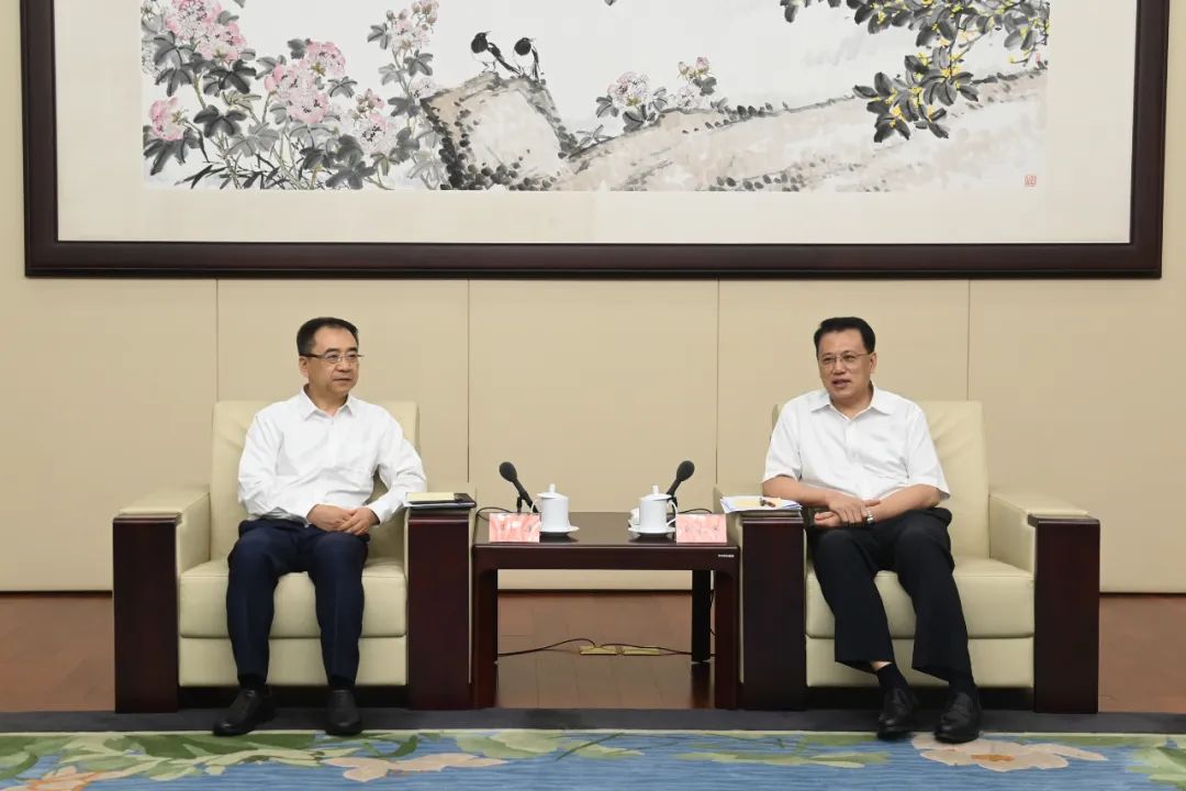 大唐集團(tuán)公司黨組書記、董事長鄒磊拜會浙江省委書記、省人大常委會主任袁家軍