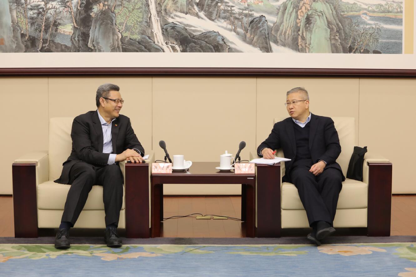 國家電投黨組書記、董事長錢智民拜會浙江省委常委、常務(wù)副省長徐文光