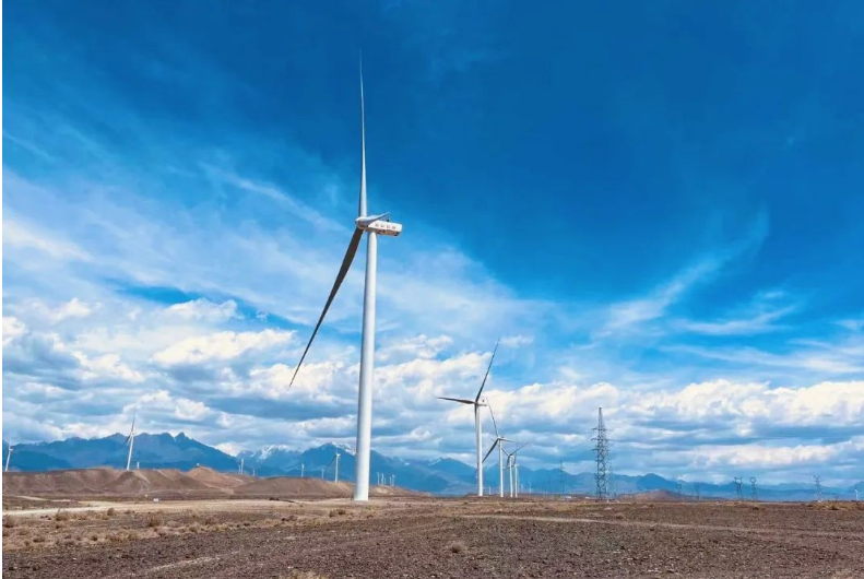 強勢入局風電市場！晶科科技達坂城100MW風電項目成功并網