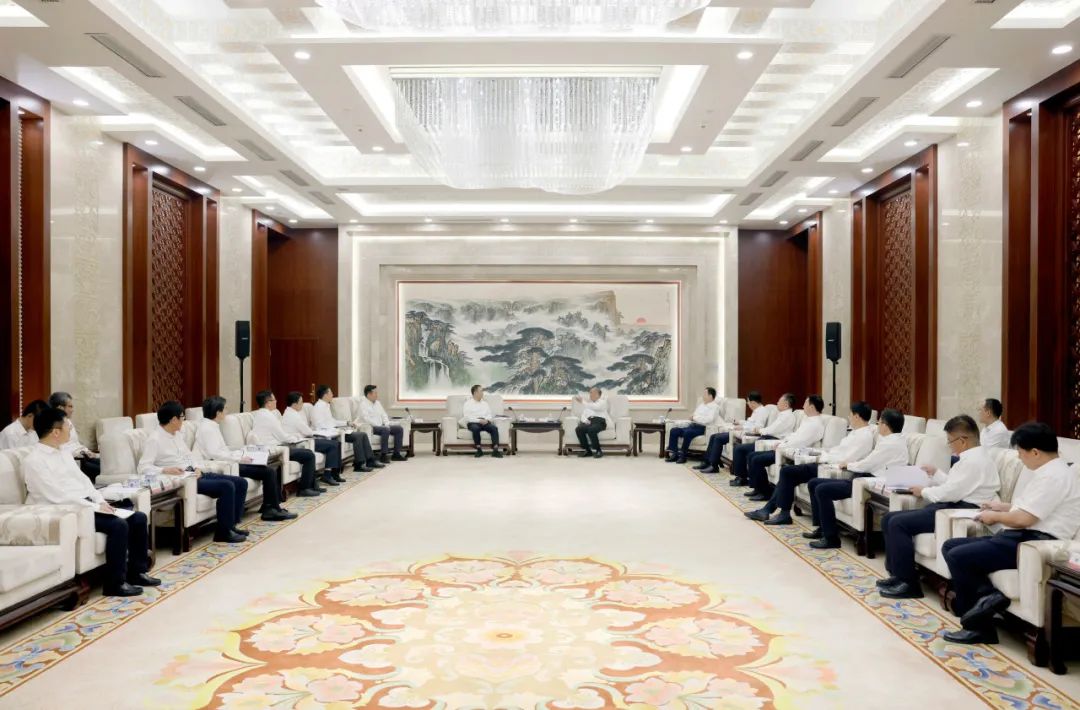 大唐集團(tuán)鄒磊、劉明勝拜會山東省委書記林武、省長周乃翔