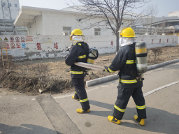 華潤電力盤錦公司發(fā)電黨支部、綜合黨支部聯(lián)合開展消防應(yīng)急演練