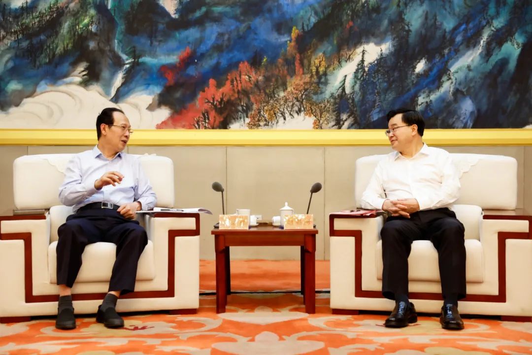 中國電建黨委書記、董事長丁焰章拜會(huì)甘肅省委書記胡昌升