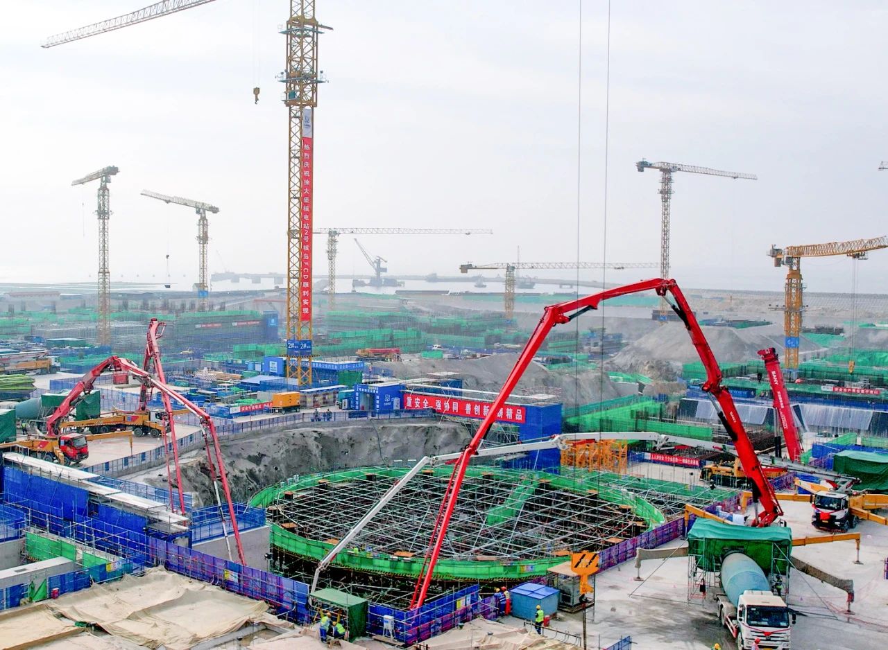 徐大堡核電廠(chǎng)邁入兩種機(jī)型、四臺(tái)機(jī)組全面建設(shè)階段