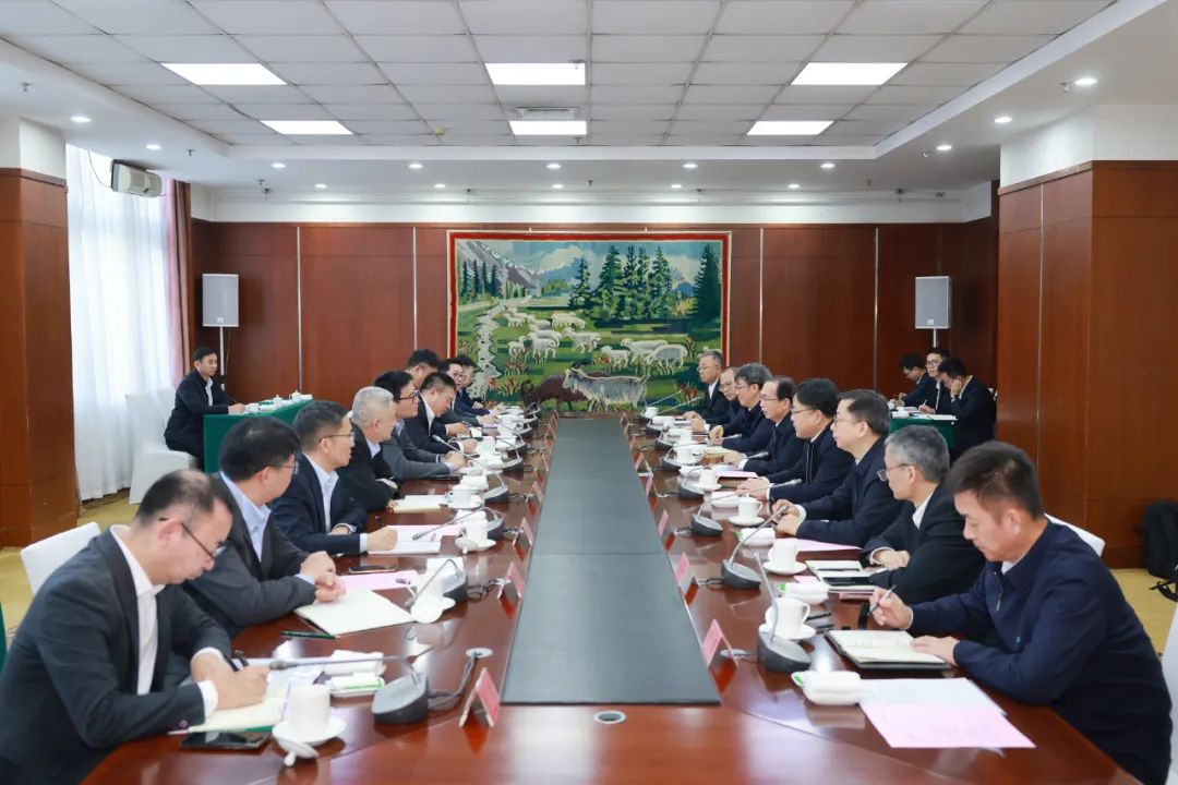 華電集團(tuán)黨組書記、董事長江毅與上海電氣黨委書記、董事長吳磊舉行會(huì)談